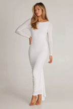 Camila Long Sleeve Maxi Dress - View 7 | TEVQA