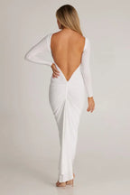 Camila Long Sleeve Maxi Dress - View 10 | TEVQA