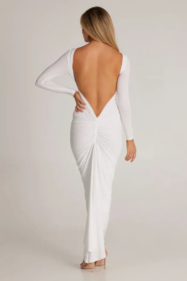 Camila Long Sleeve Maxi Dress - View 10 | TEVQA