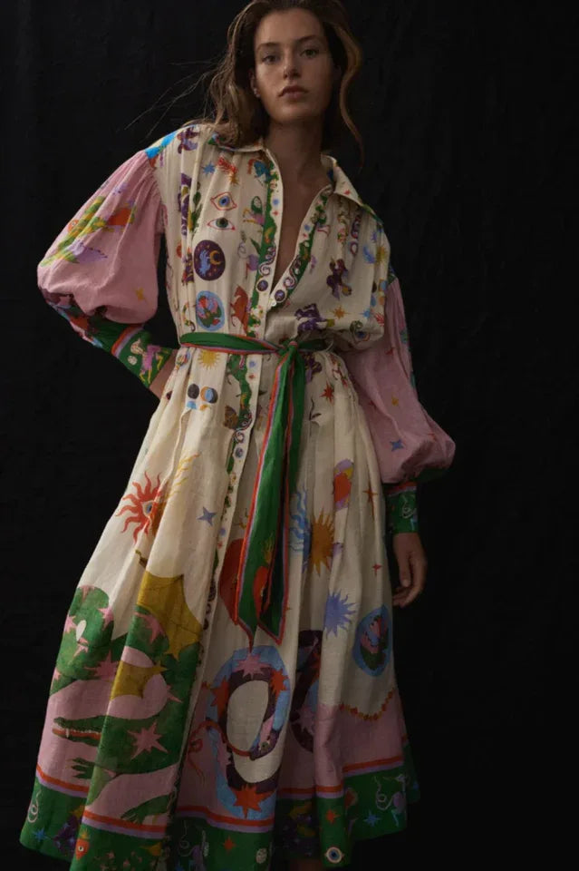 The Seeker Shirt Dress - TEVQA