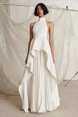 Victoria Layered Halter Gown Set | Dress In Beauty