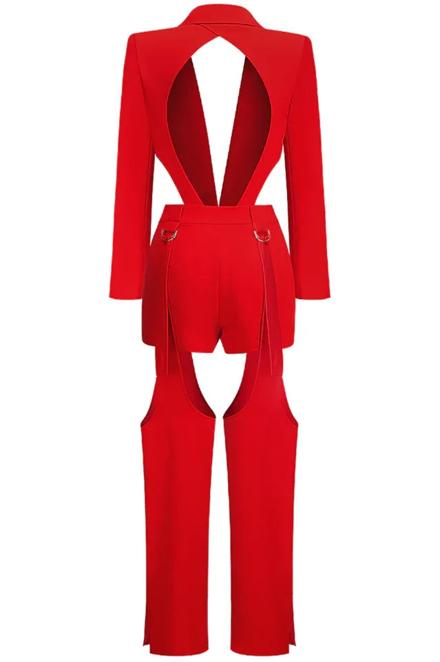 Shapa Blazer Set - View 10 | TEVQA