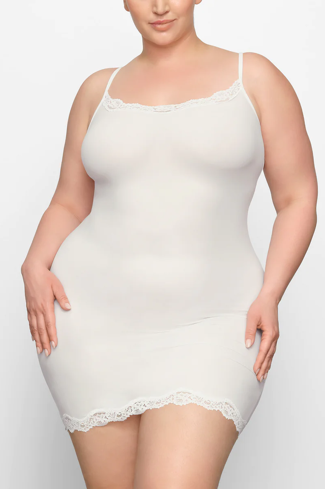 Fits Everybody Lace Trim Slip Dress | Dress In Beauty