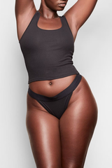 Cotton Rib Tank | Dress In Beauty