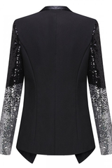 Blazer With Sequins Sleeve | Dress In Beauty