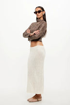Faux leather moto jacket - View 15 | TEVQA