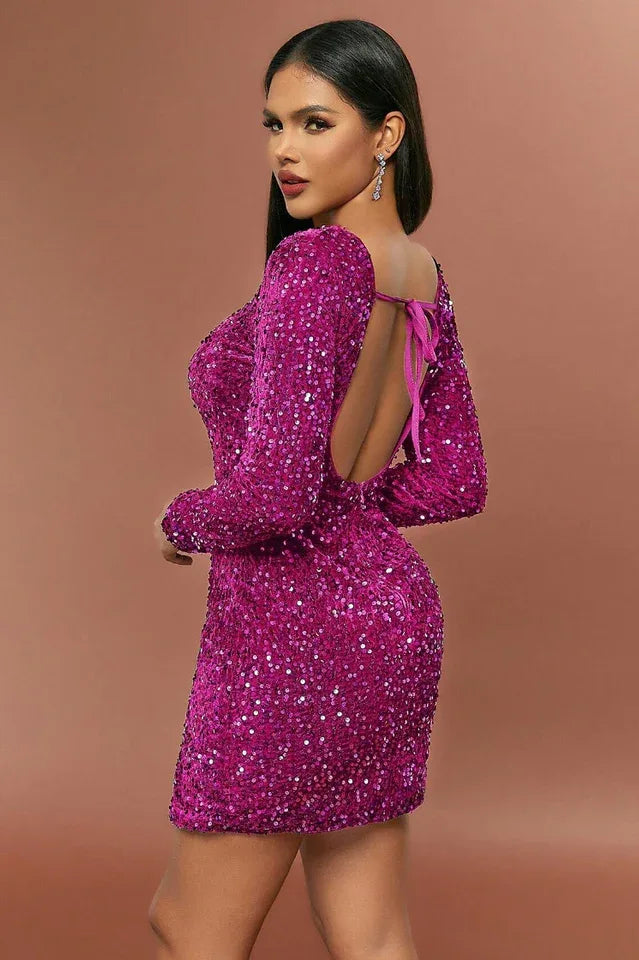 Time Will Tell Mini Dress - TEVQA