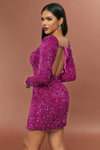 Time Will Tell Mini Dress - TEVQA