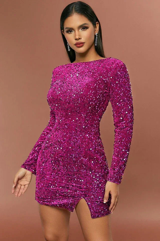 Time Will Tell Mini Dress - TEVQA