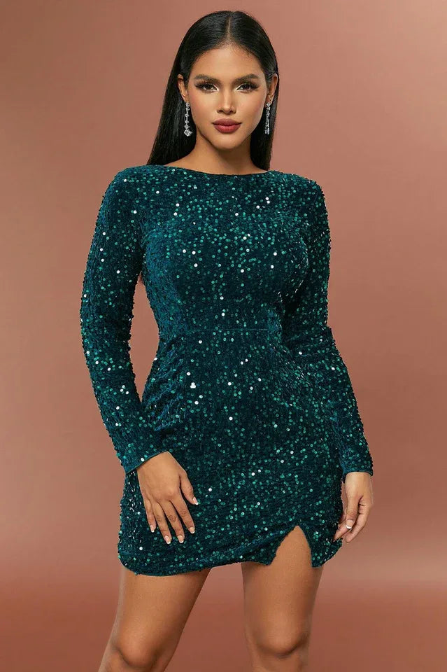Time Will Tell Mini Dress - TEVQA