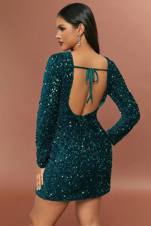 Time Will Tell Mini Dress - TEVQA