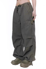 Vintage Parachute Cargo Pants | Dress In Beauty