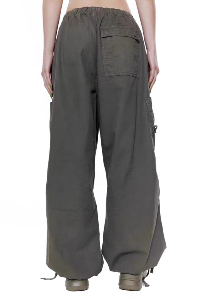 Vintage Parachute Cargo Pants | Dress In Beauty