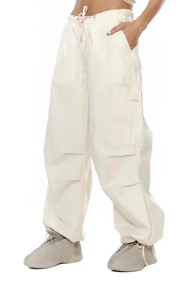 Vintage Parachute Cargo Pants - TEVQA