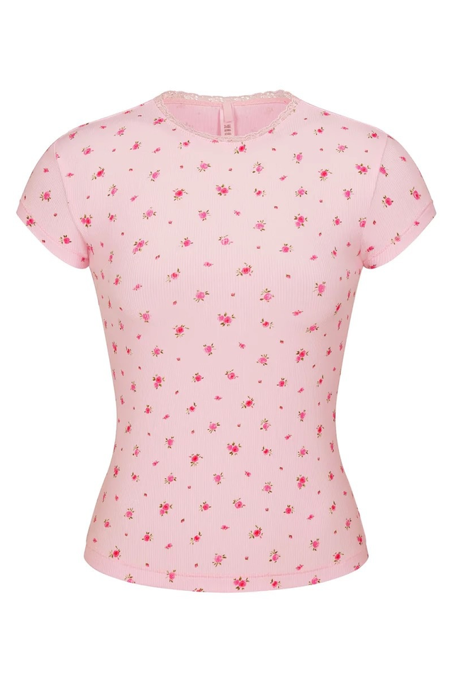 Skims Soft Lounge Top + Shorts Set | Dress In Beauty