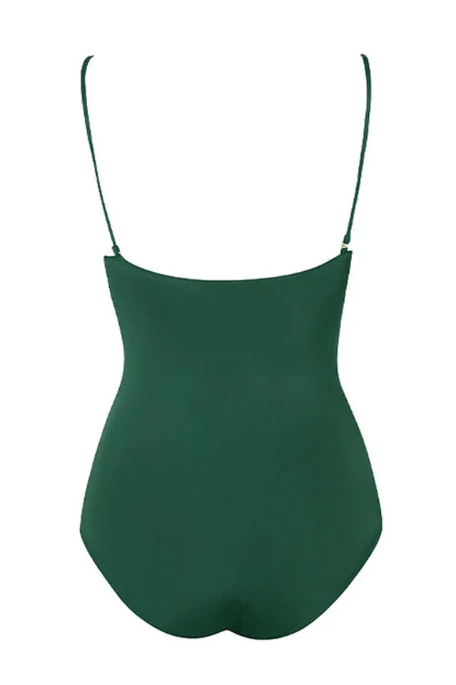 3D Bow Tie Swimsuit & Skirt Set - TEVQA