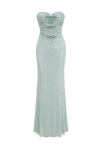 Sebille Embellished Bow Detail Maxi Dress - TEVQA