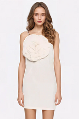 Floral Appliqu¨¦ Gabardine Mini Dress | Dress In Beauty