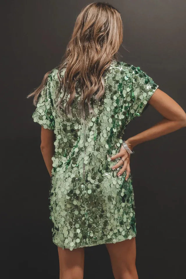 The Taylor Sequin Dress - TEVQA