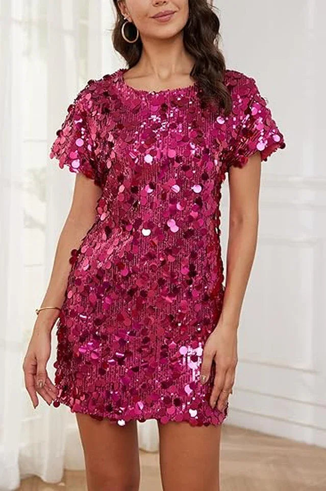 The Taylor Sequin Dress - TEVQA