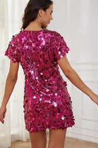 The Taylor Sequin Dress - TEVQA