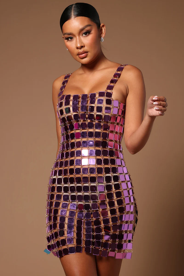 Astrid Mirror Mini Dress | Dress In Beauty