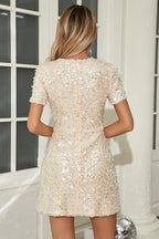 Aeisa High Waist Bubble Beads Dress - TEVQA