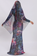 Sparkly Rhinestones Dress With Scarf | Dress In Beauty