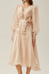 Floral Embellished Midi Dress | Dress In Beauty