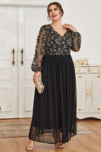 Bella Sequin Maxi Dress - TEVQA