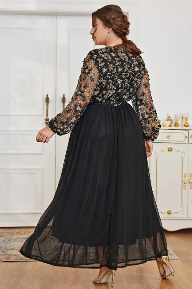 Bella Sequin Maxi Dress - TEVQA