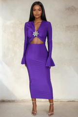 Monique Front Cut Out Maxi Dress | Dress In Beauty