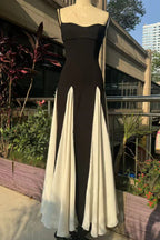 Lucia Floor Length A-Line Evening Dress - View 8 | TEVQA