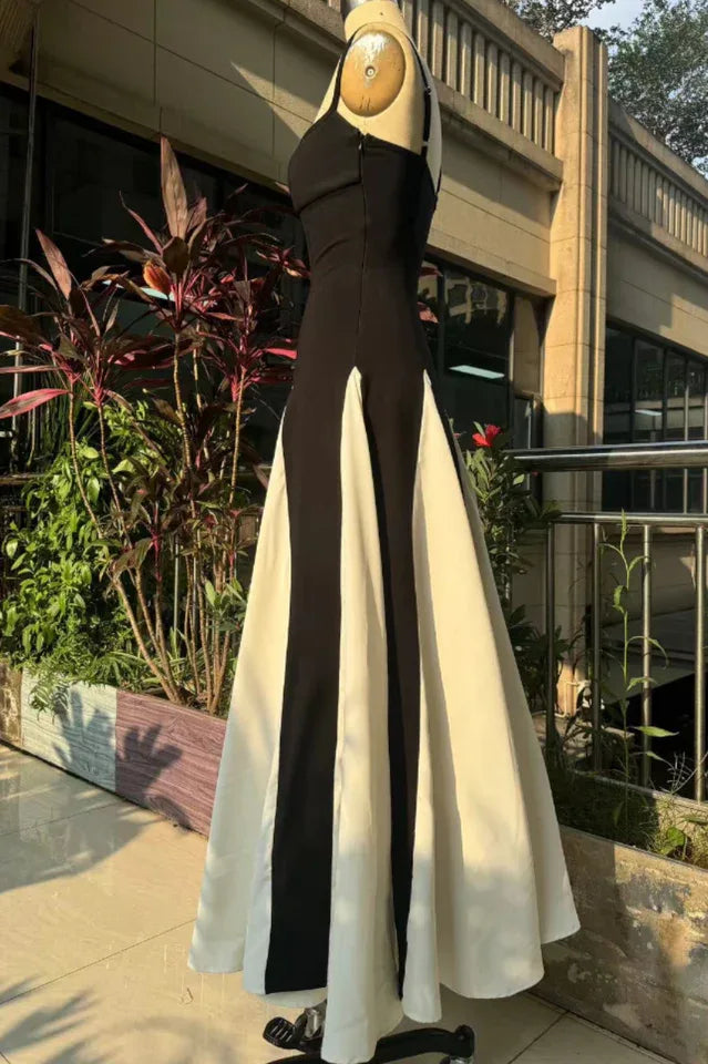 Lucia Floor Length A-Line Evening Dress - View 9 | TEVQA