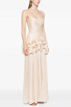 Ana Radu Ruffle-Detail Dress - TEVQA
