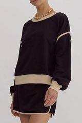 Rosey Red Pullover & Skort Set | Dress In Beauty