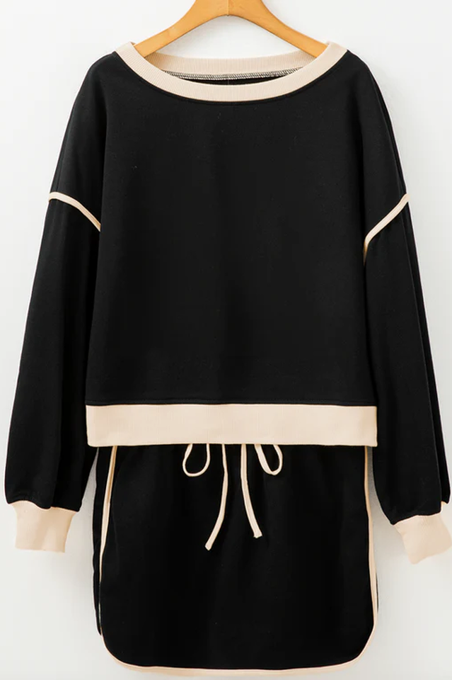 Rosey Red Pullover & Skort Set | Dress In Beauty