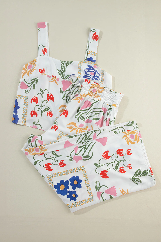 Maribel Floral Pant Set | Dress In Beauty