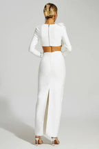 Dellis Flower Bandage Skirt Set - View 8 | TEVQA