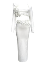 Dellis Flower Bandage Skirt Set - View 13 | TEVQA