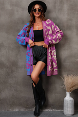 Hollis Leopard Knit Long Cardigan | Dress In Beauty