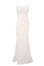 Lace Maxi Dress - View 8 | TEVQA