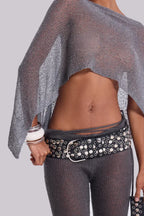 Multiway Knit Cape - View 13 | TEVQA