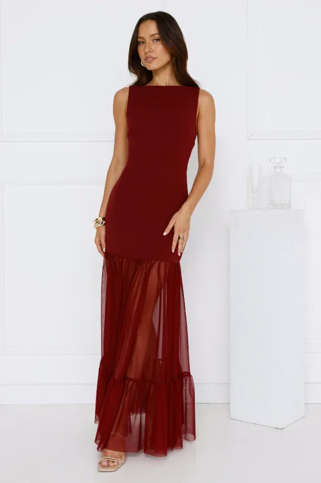 Chic Whispers Maxi Dress - View 6 | TEVQA