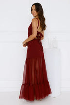 Chic Whispers Maxi Dress - View 7 | TEVQA