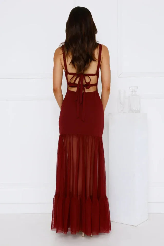 Chic Whispers Maxi Dress - View 8 | TEVQA