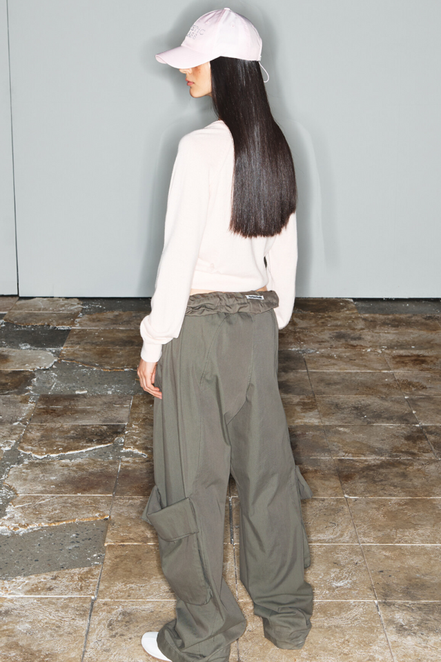 OPEN YY Rolled Waist Cargo Pants | Dress In Beauty