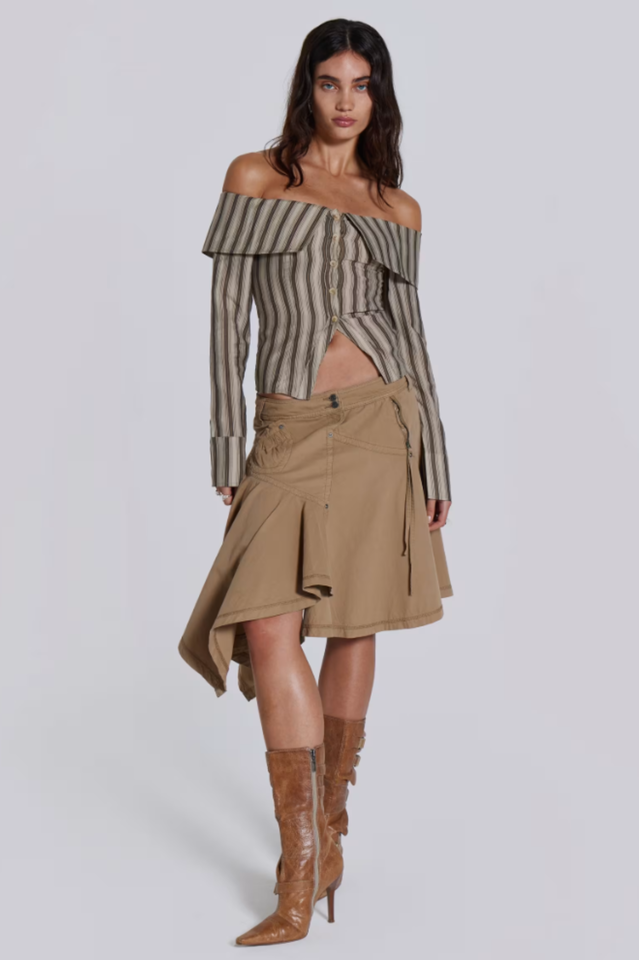 Emra Off The Shoulder Shirt | Dress In Beauty