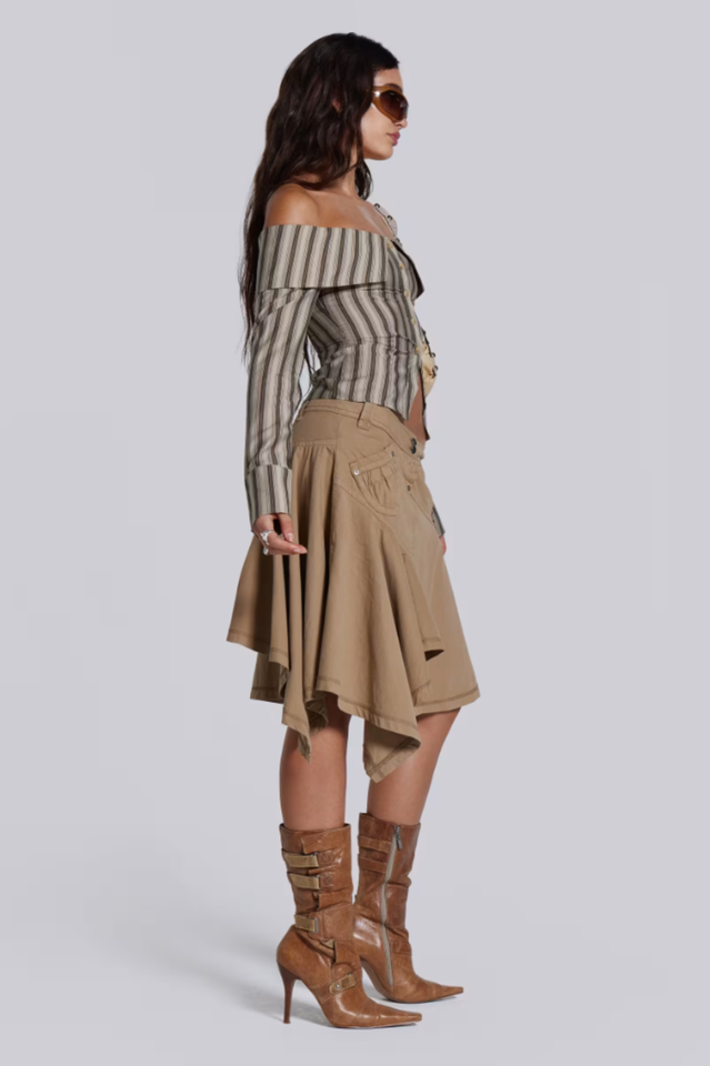 Emra Off The Shoulder Shirt | Dress In Beauty