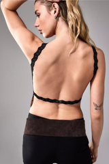 Hotfix Backless Mesh Top | Dress In Beauty